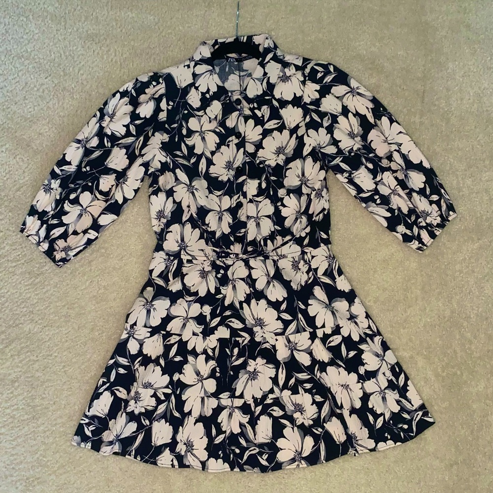 Zara Floral Print Dress